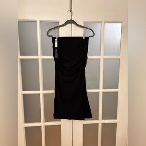 Aritzia Black Midi Skirt